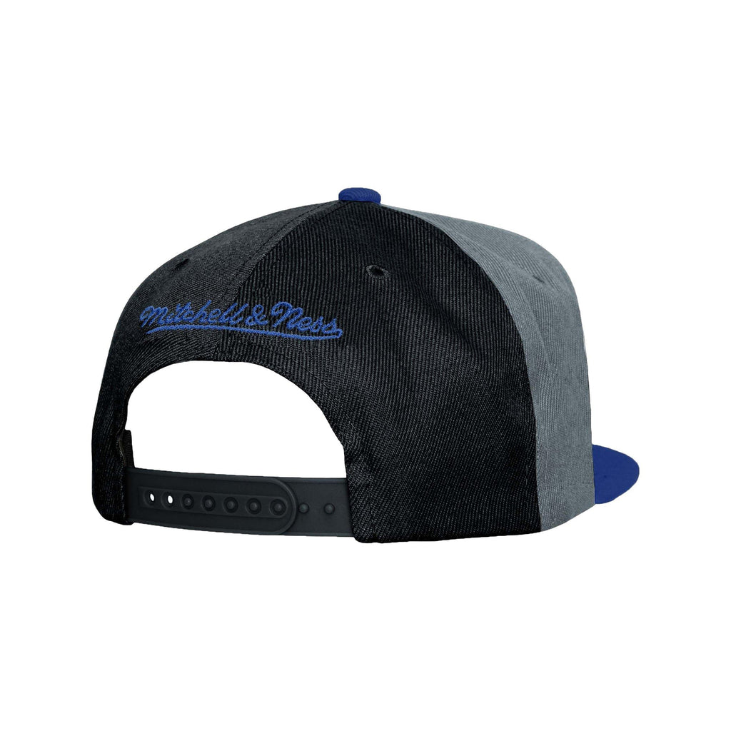 [HY11518-TRNGREY] MENS MITCHELL & NESS MLB TRIPLE PLAY LIBERTY SNAPBACK RANGERS