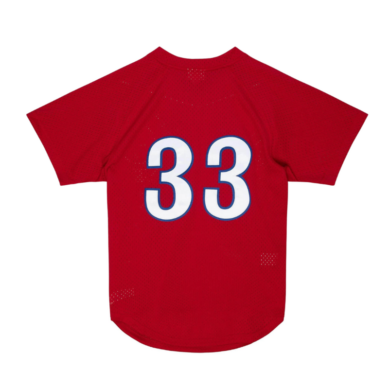 Mens Mitchell & Ness MLB AUTHENTIC BP JERSEY - PULLOVER EXPOS 1989 LARRY WALKER