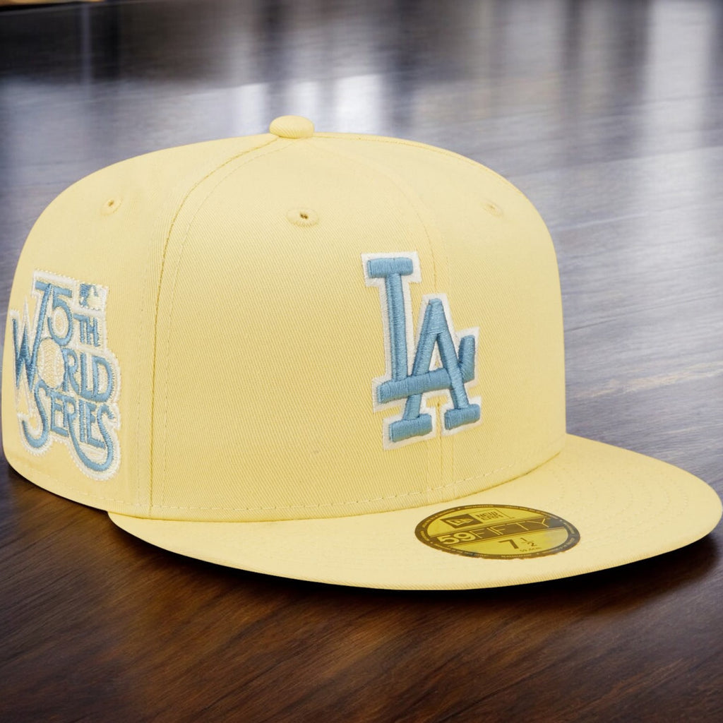 [70689732] Mens New Era MLB LA DODGERS 5950 FITTED '75TH WORLD SERIES'