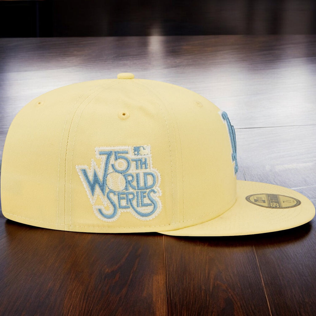 [70689732] Mens New Era MLB LA DODGERS 5950 FITTED '75TH WORLD SERIES'