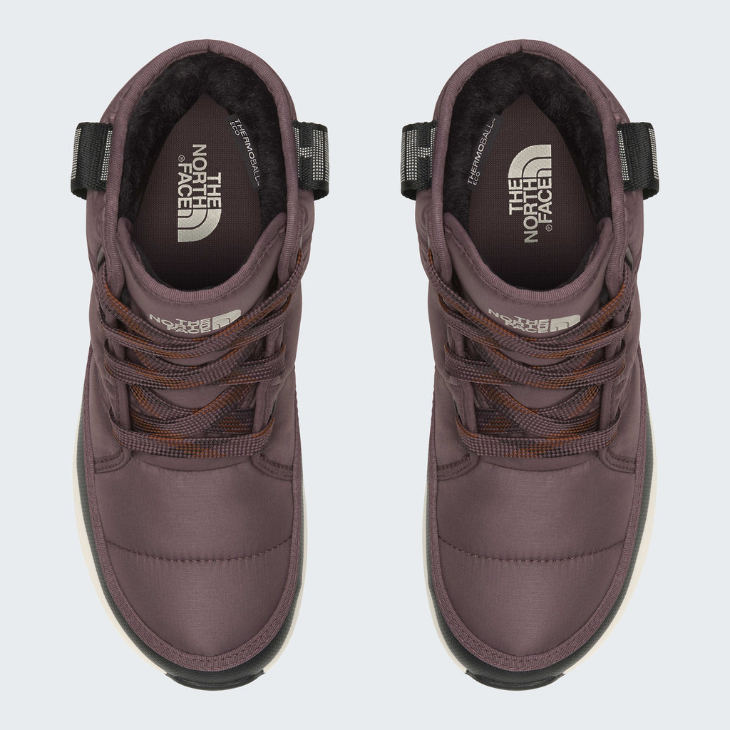 [NF0A817WC9R] WOMENS TNF NORTH FACE THERMOBALL LACE UP LUXE WATERPROOF BOOTS - DETAILINSTEP