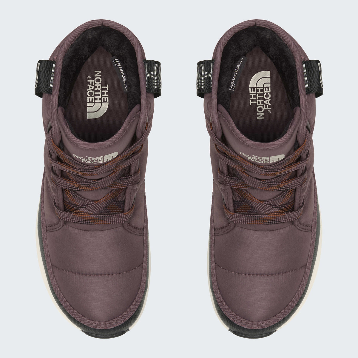 [NF0A817WC9R] WOMENS TNF NORTH FACE THERMOBALL LACE UP LUXE WATERPROOF BOOTS - DETAILINSTEP