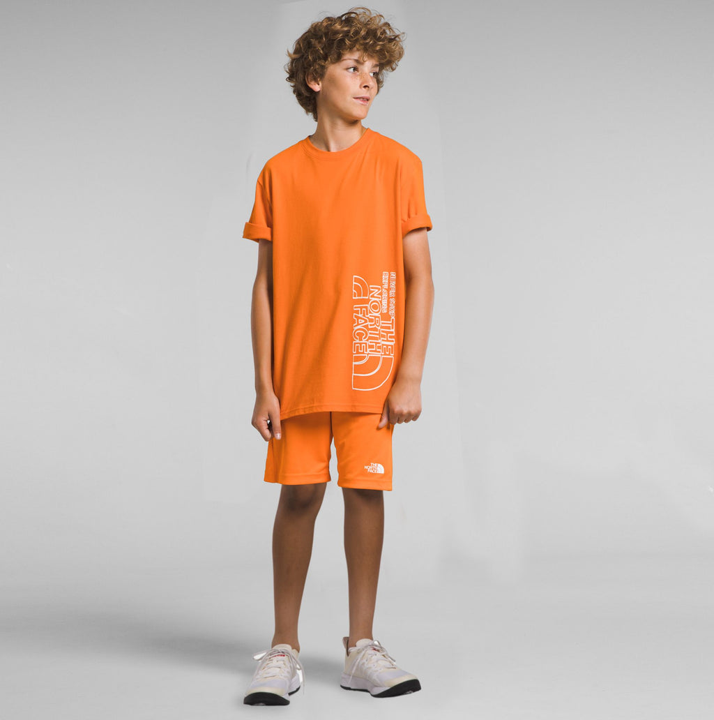 [NF0A82T8I0M1] YOUTH THE NORTH FACE GRAPHIC SHORT SLEEVE T-SHIRT
