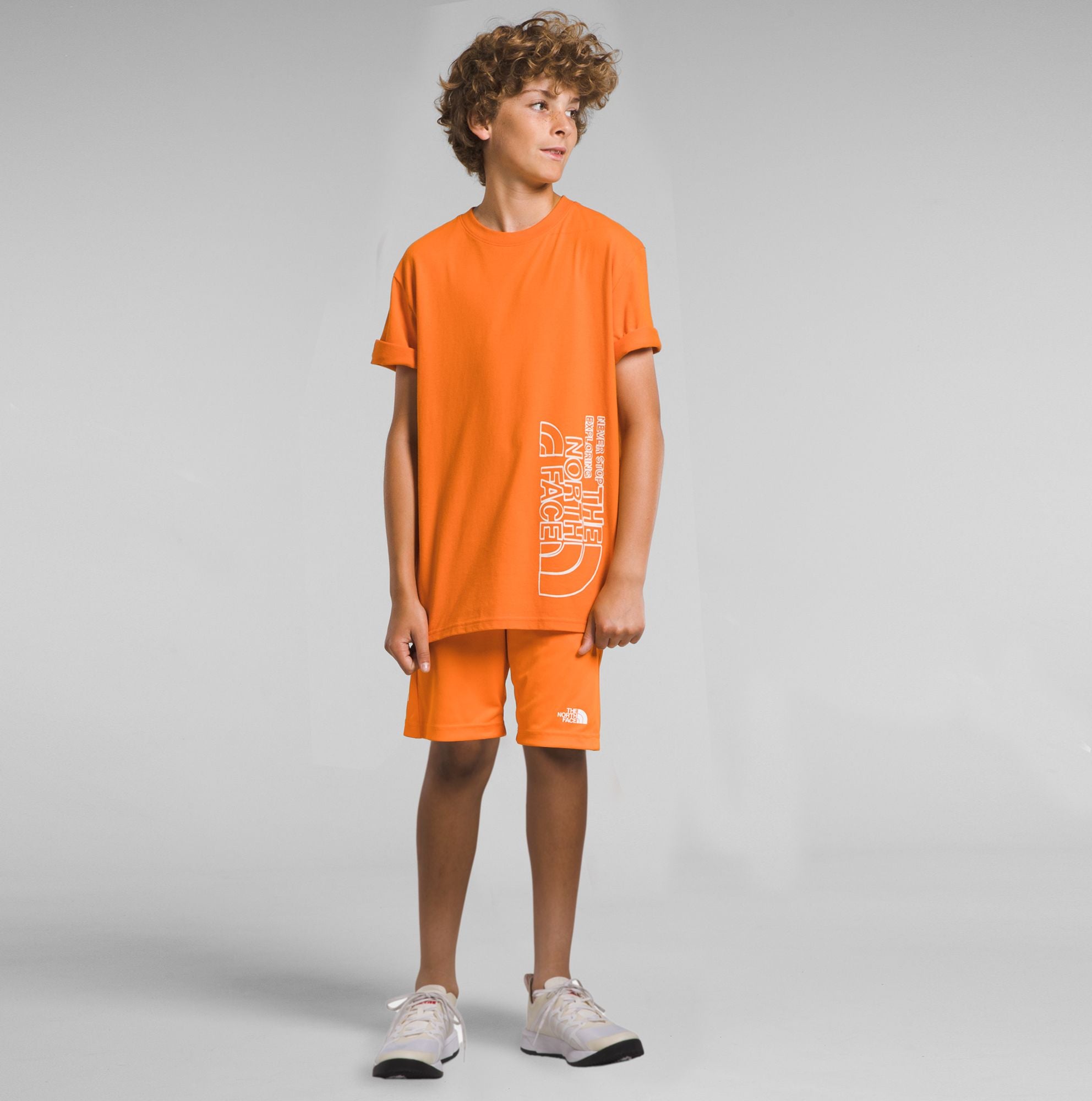 [NF0A82T8I0M1] YOUTH THE NORTH FACE GRAPHIC SHORT SLEEVE T-SHIRT