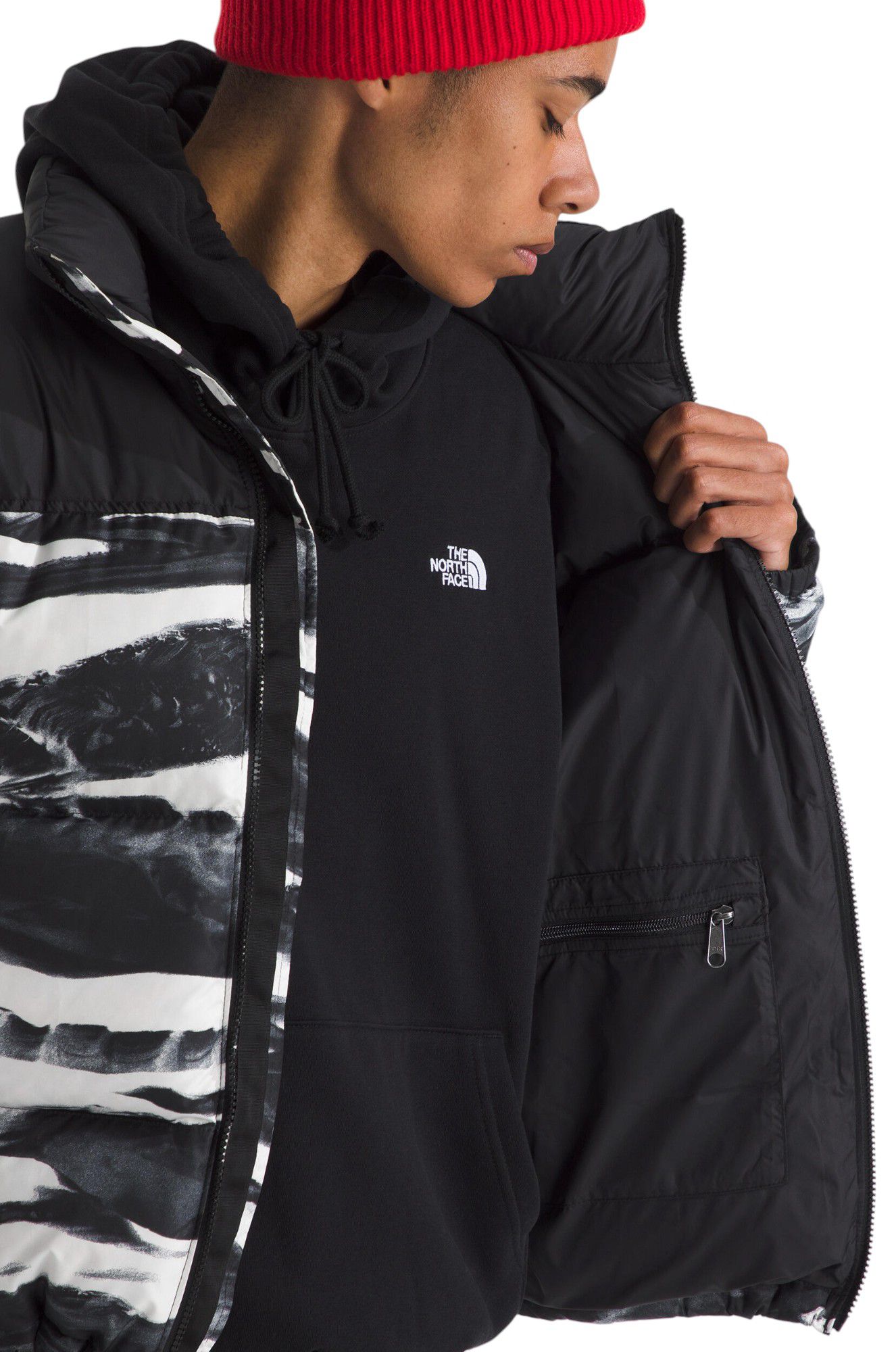 [NF0A8D16DJI] MENS NORTH FACE 1996 RETRO NUPTSE JACKET PRINT