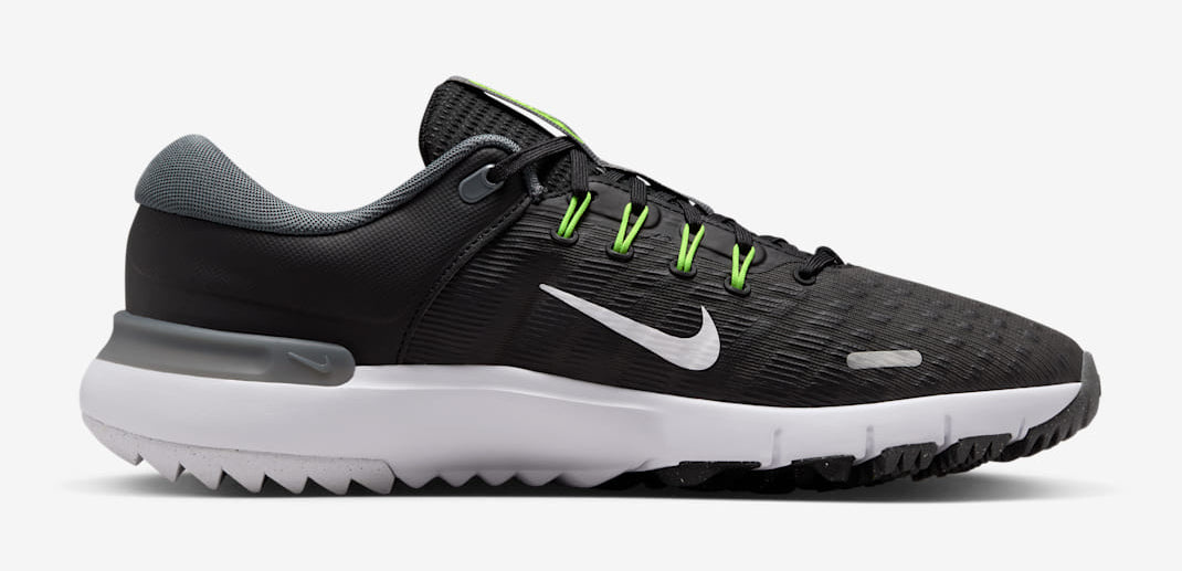 [FN0332-001] MENS NIKE FREE GOLF NEXT NATURE 'BLACK IRON GREY VOLT WHITE'