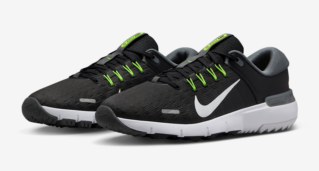 [FN0332-001] MENS NIKE FREE GOLF NEXT NATURE 'BLACK IRON GREY VOLT WHITE'