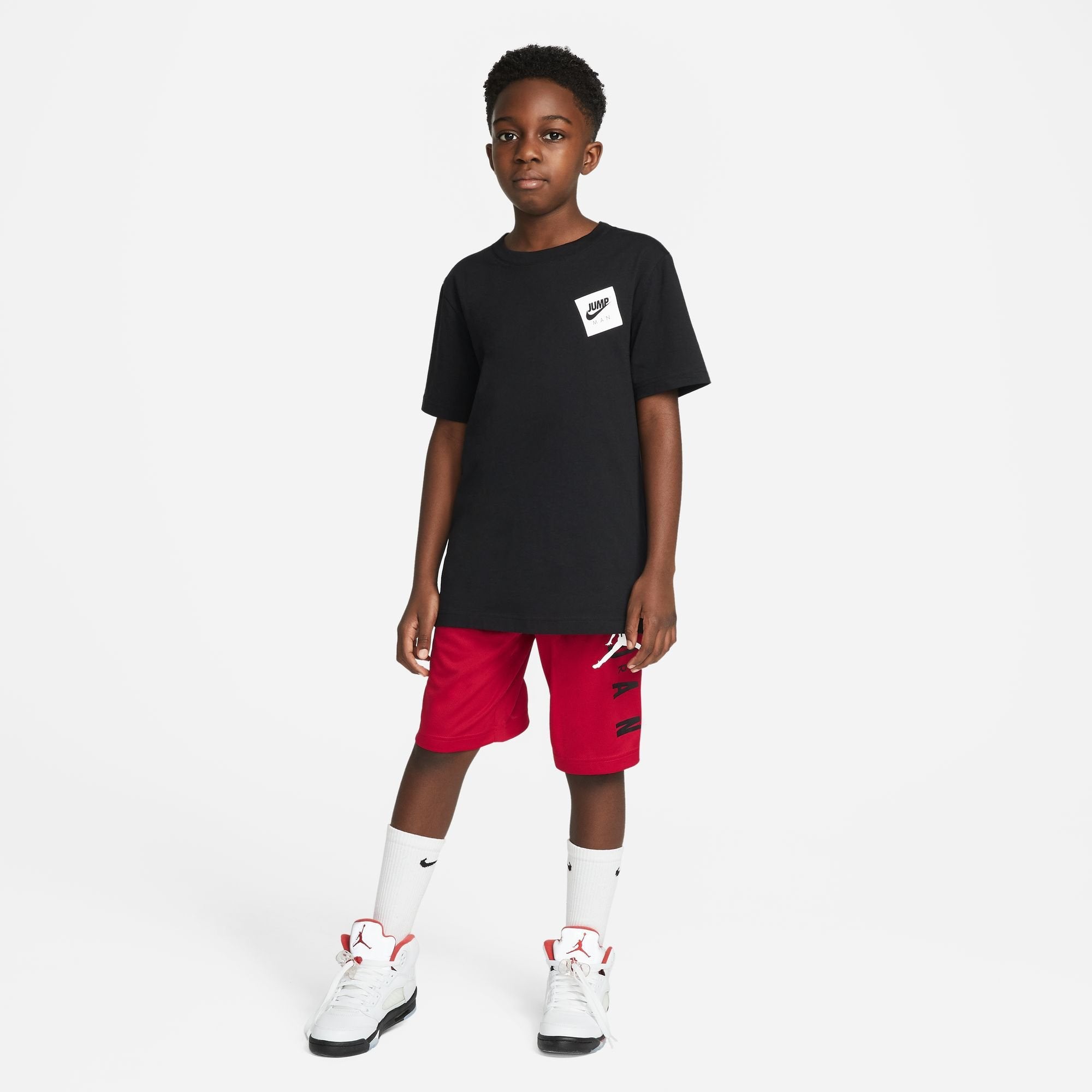 [957176-R78] YOUTH AIR JORDAN MESH SHORTS