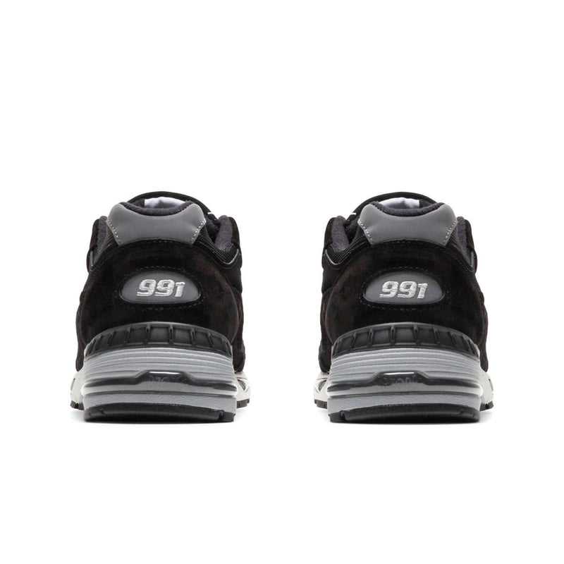 [M991EKS] Mens New Balance 991 MADE IN ENGLAND 'BLACK SILVER'
