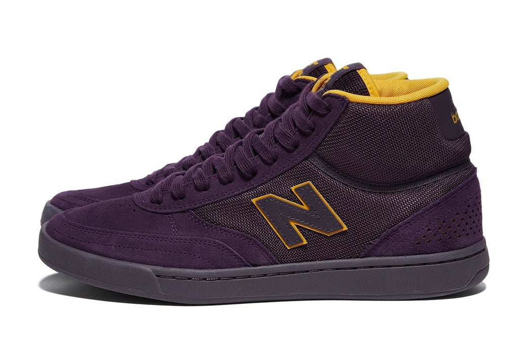 [NM440HWE] Mens New Balance NUMERIC 440 HIGH 'PURPLE YELLOW'