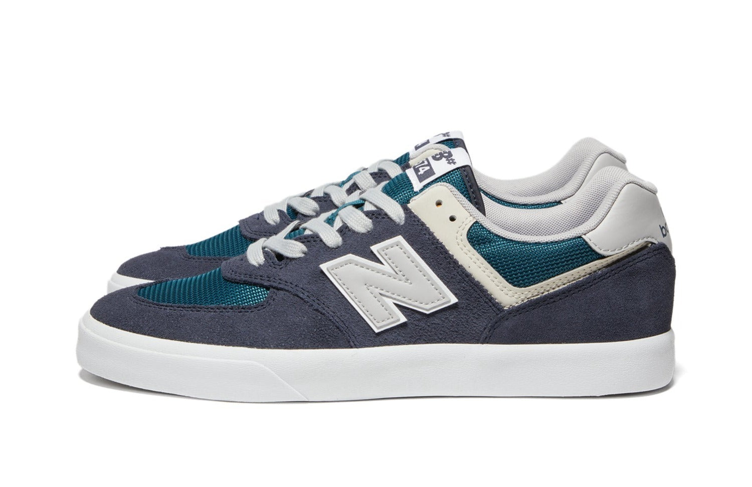 [NM574VCN] Mens New Balance NUMERIC 574 VULC 'NAVY GREY'