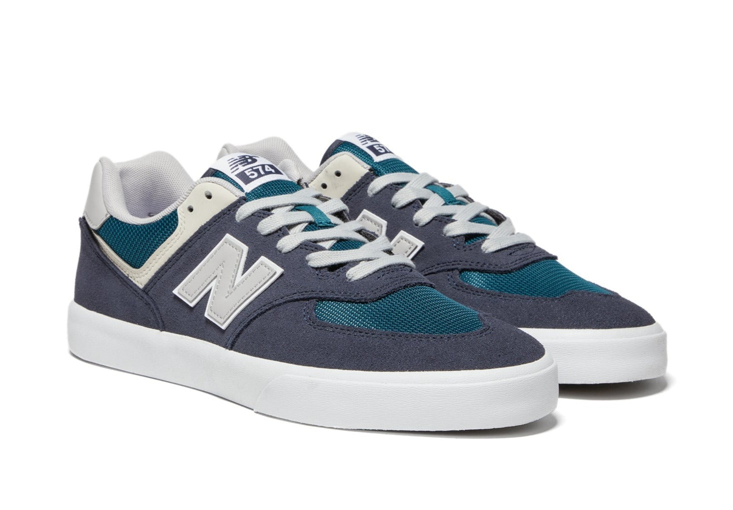[NM574VCN] Mens New Balance NUMERIC 574 VULC 'NAVY GREY'