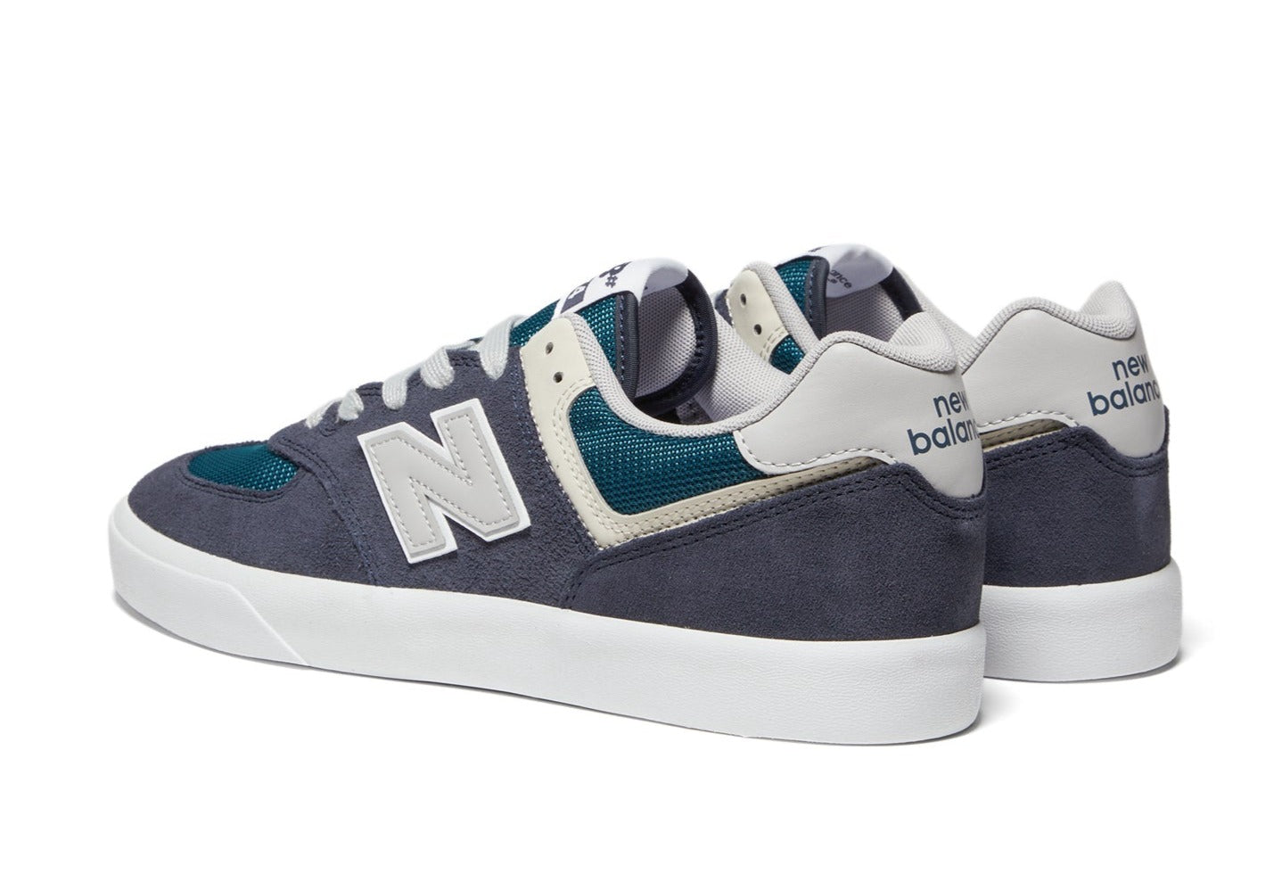 [NM574VCN] Mens New Balance NUMERIC 574 VULC 'NAVY GREY'