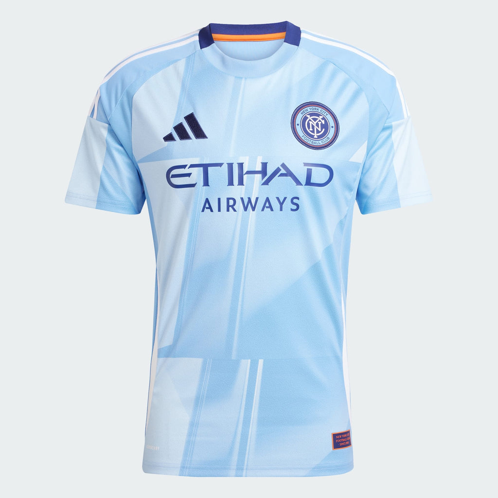 [IV9926] MENS ADIDAS BLUE NEW YORK CITY FC 25/26 HOME JERSEY