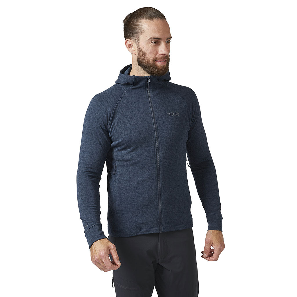 [QFF-70-DIK] MENS RAB NEXUS REGULAR FIT FULL ZIP HOODY