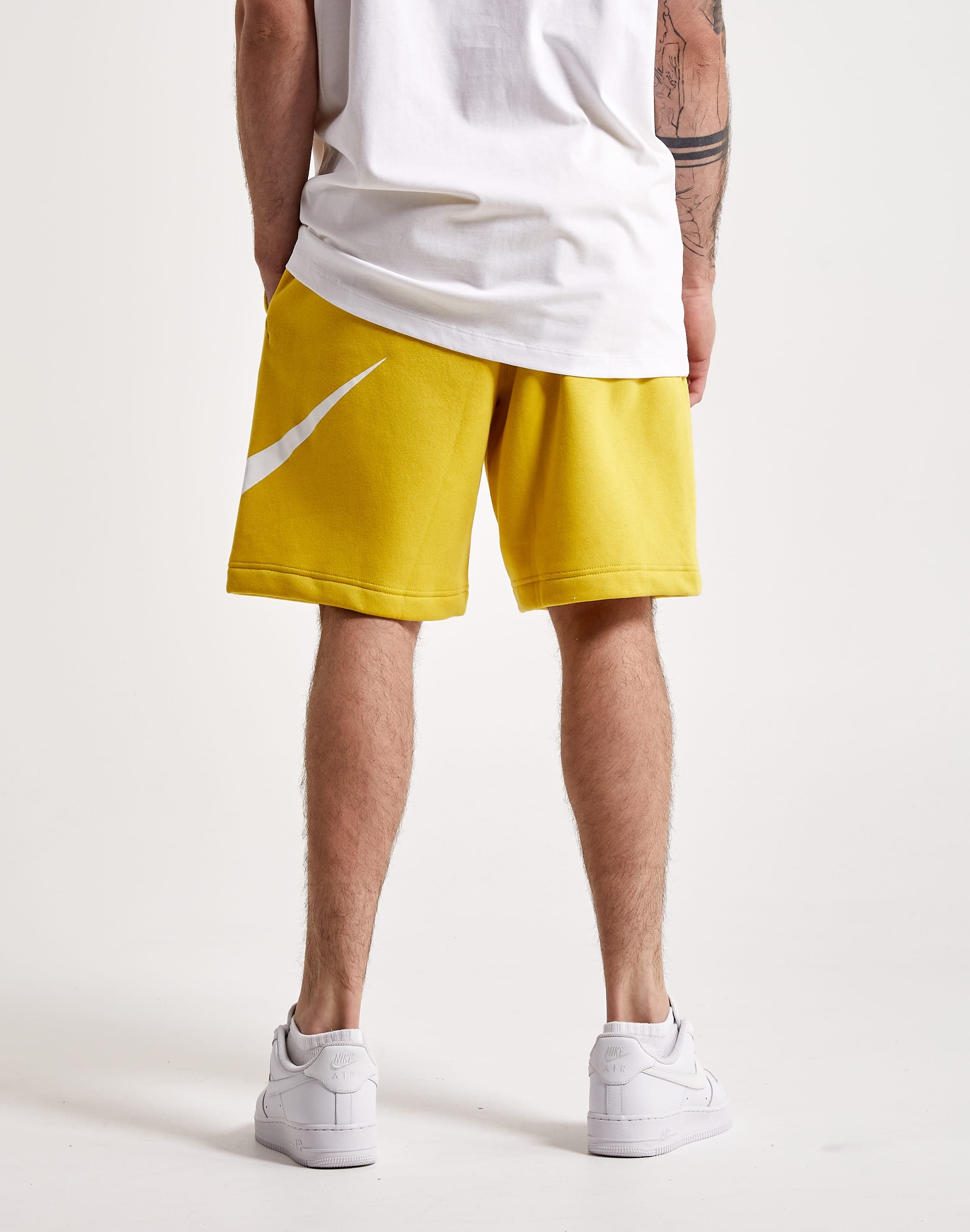 [BV2721-709] MENS NIKE SWOOSH FLEECE SHORTS