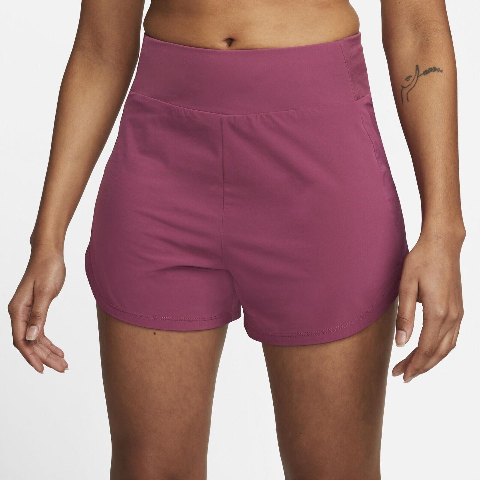 [DX6018-653] WOMENS NIKE BLISS DRI-FIT HR 3" SHORTS