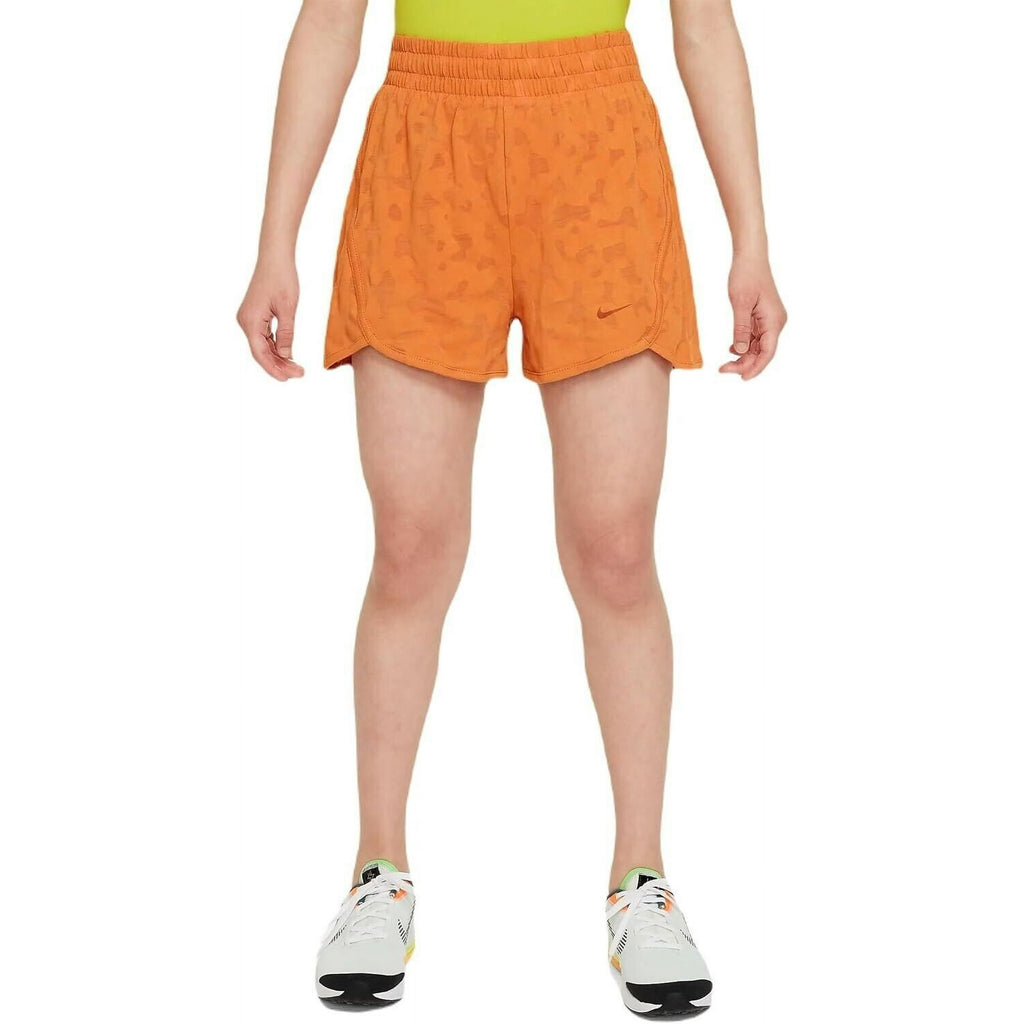 [FB1095-815] YOUTH GIRLS NIKE DRI-FIT BREEZY HIGH-WAISTED TRAINING SHORTS