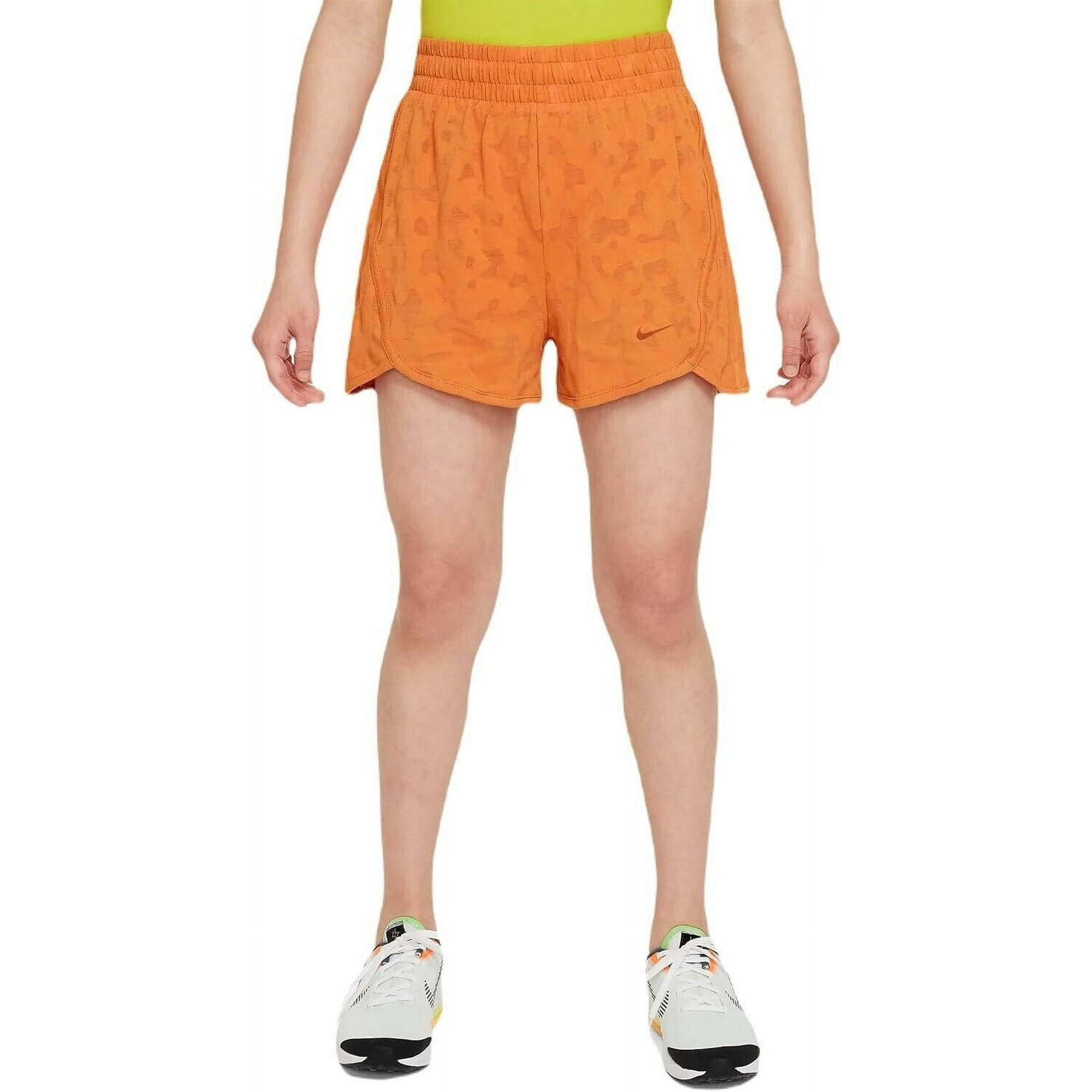 [FB1095-815] YOUTH GIRLS NIKE DRI-FIT BREEZY HIGH-WAISTED TRAINING SHORTS
