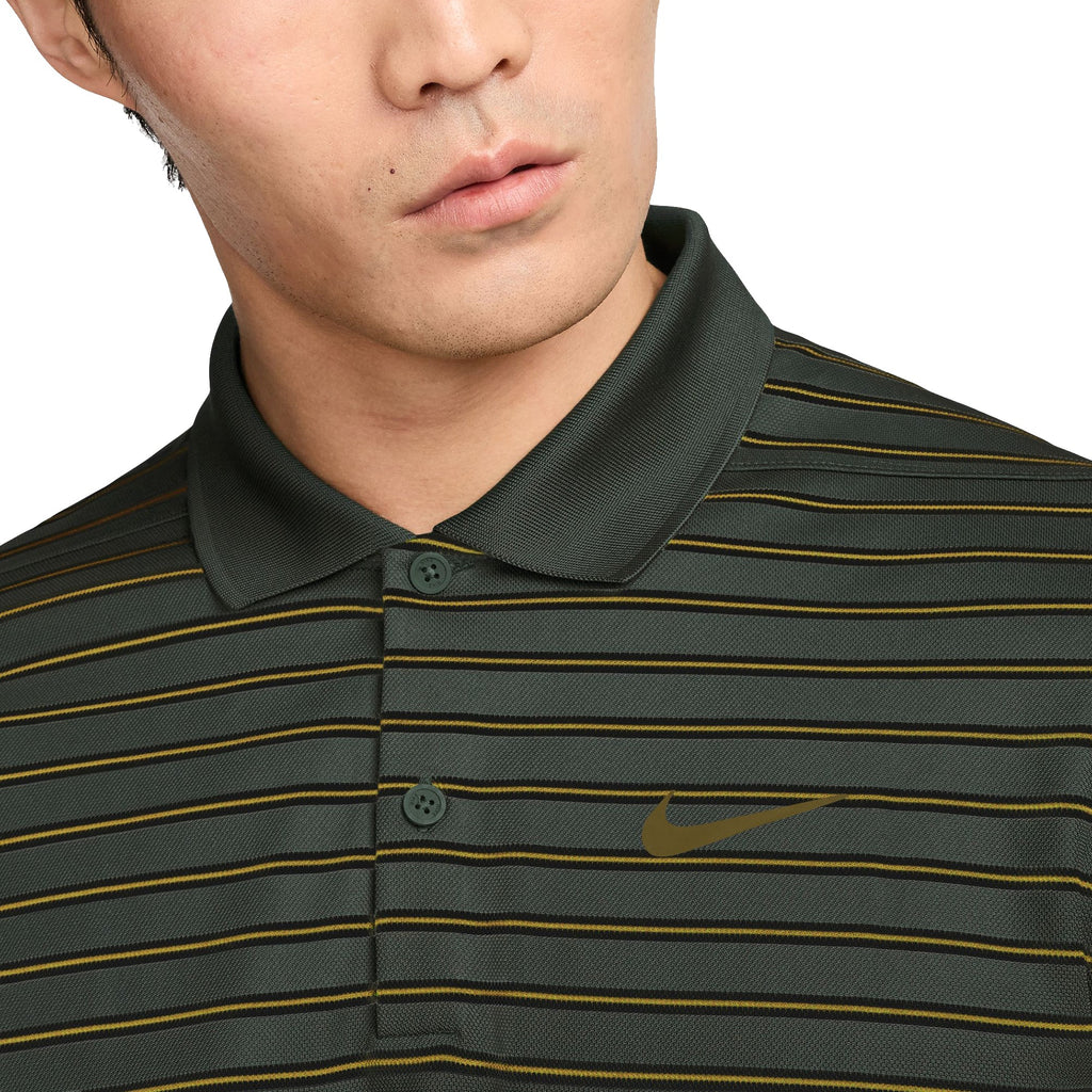 [DH0829-321] MENS NIKE DRI-FIT VICTORY STRIPE POLO