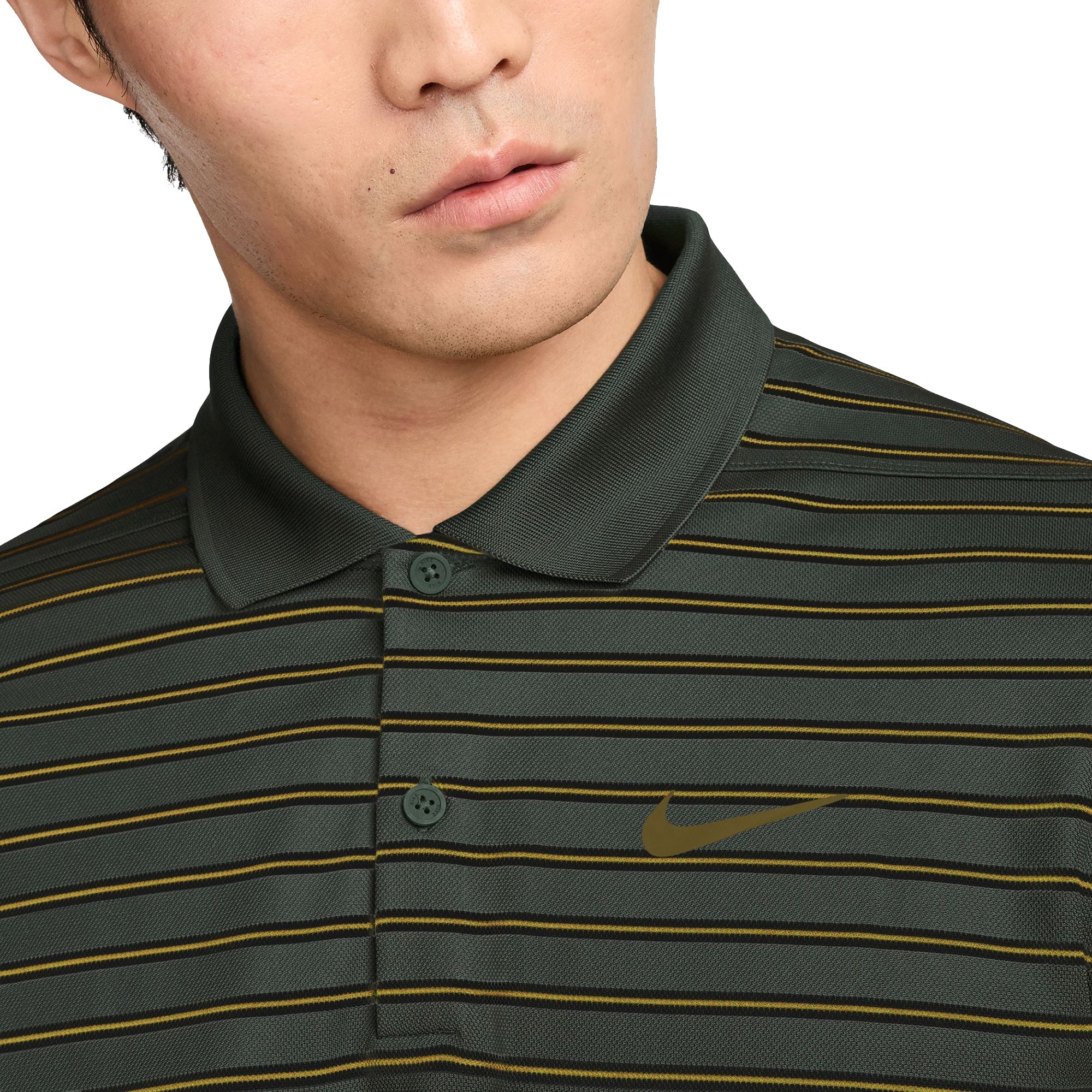 [DH0829-321] MENS NIKE DRI-FIT VICTORY STRIPE POLO