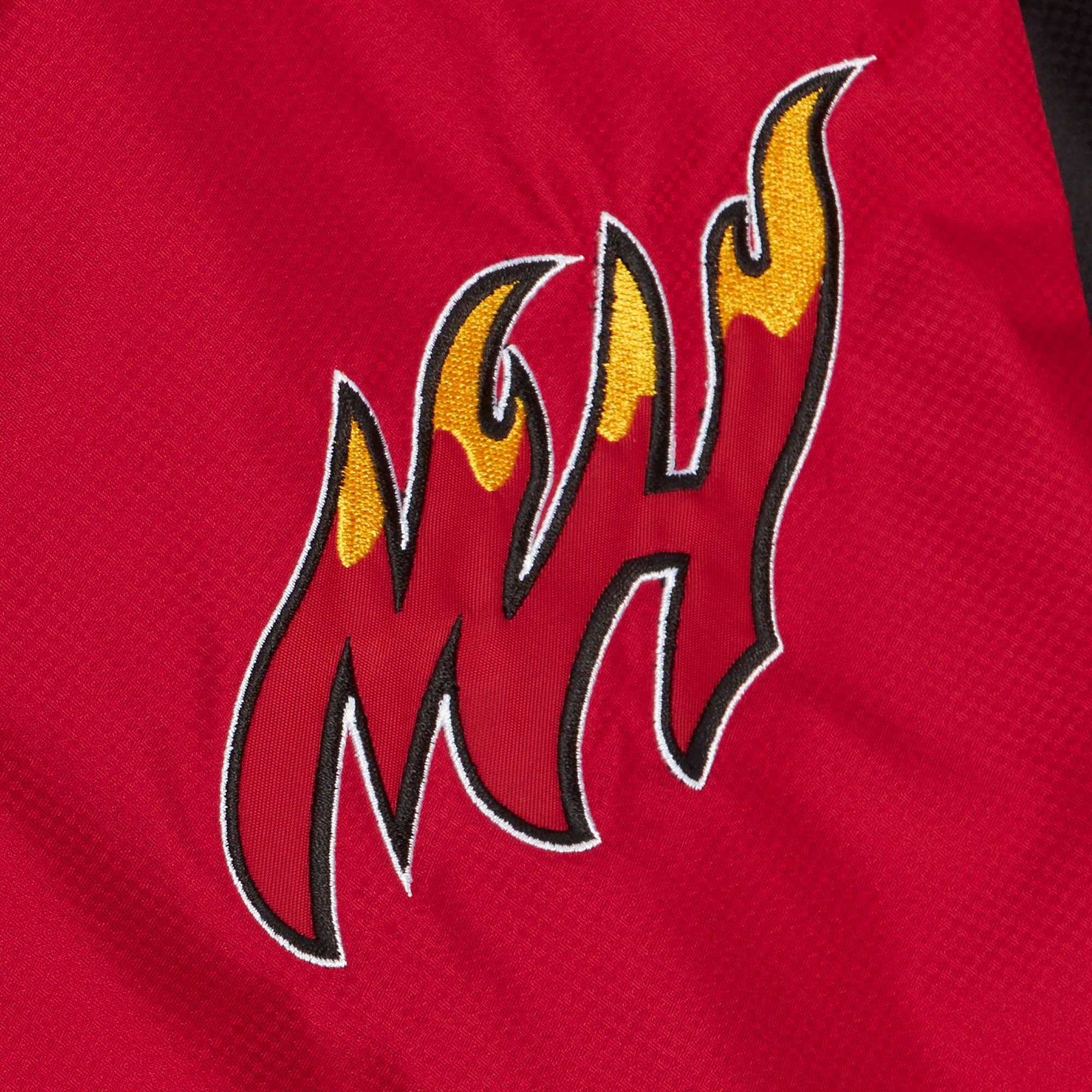 MENS MITCHELL & NESS NBA TEAM ORIGINS PULLOVER ANORAK HEAT