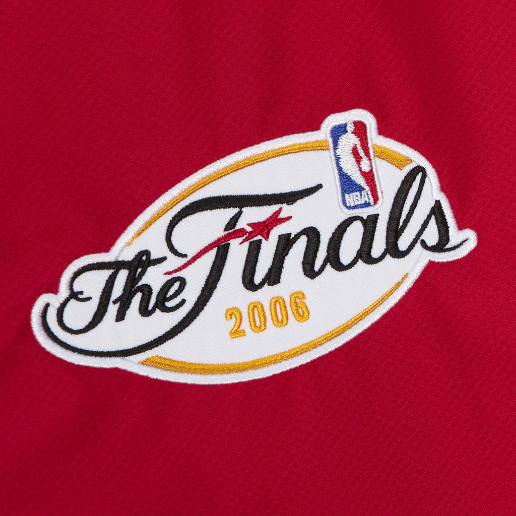 MENS MITCHELL & NESS NBA TEAM ORIGINS PULLOVER ANORAK HEAT