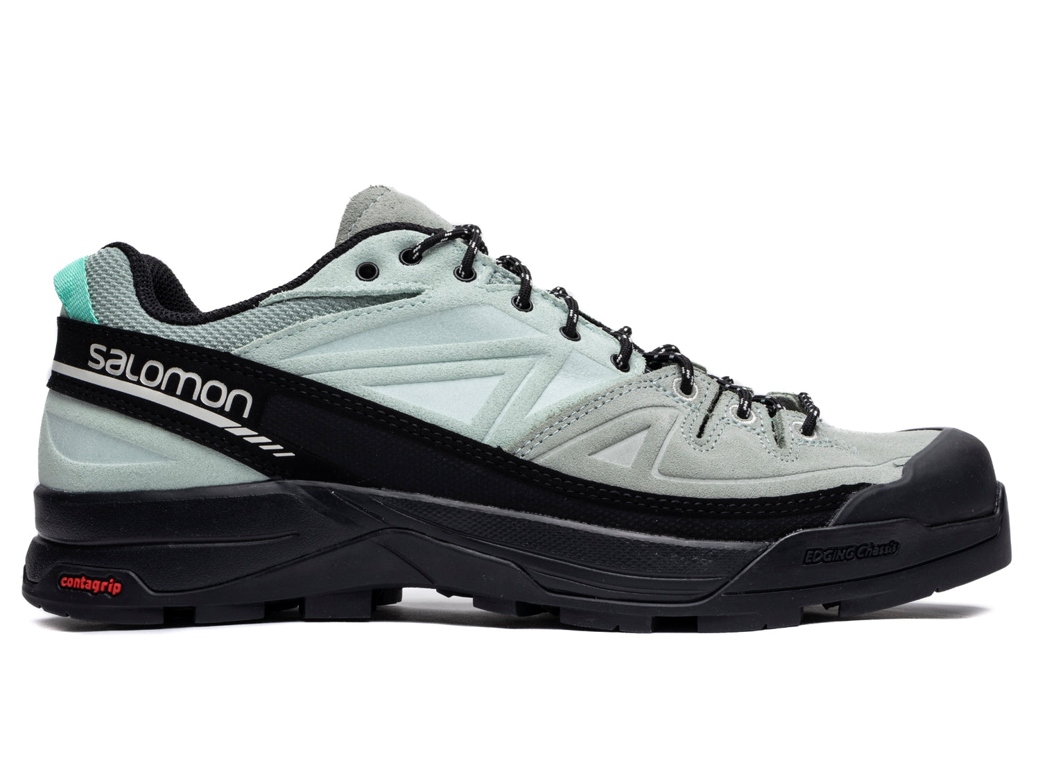 [L47596100] MENS SALOMON X-ALP LEATHER 'GREEN MILIEU'