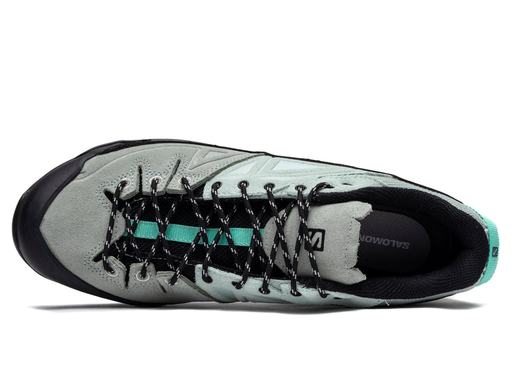[L47596100] MENS SALOMON X-ALP LEATHER 'GREEN MILIEU'