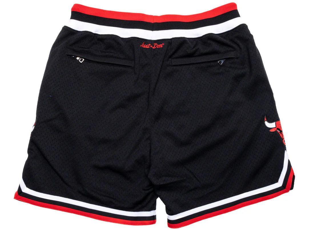 MENS MITCHELL & NESS NBA JUST DON 7IN SHORTS BULLS