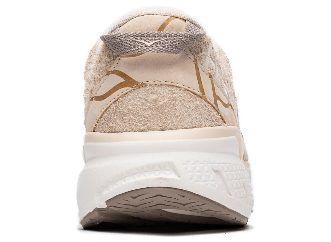 [1150910-OSN] MENS HOKA CLIFTON L SUEDE TP 'ELITE TERRAIN SYSTEM OAK SAND'