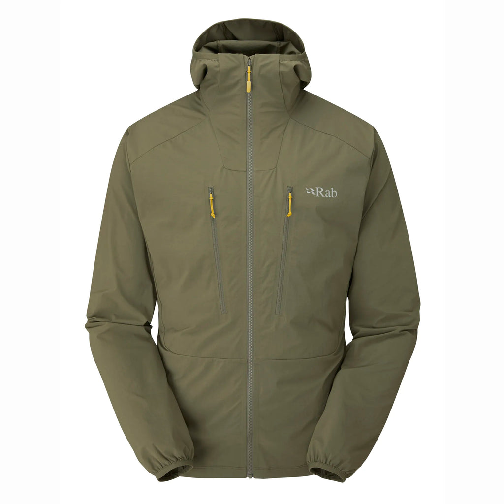 [QWS-35-LKH] MENS RAB BOREALIS HOODED SLIM FIT JACKET