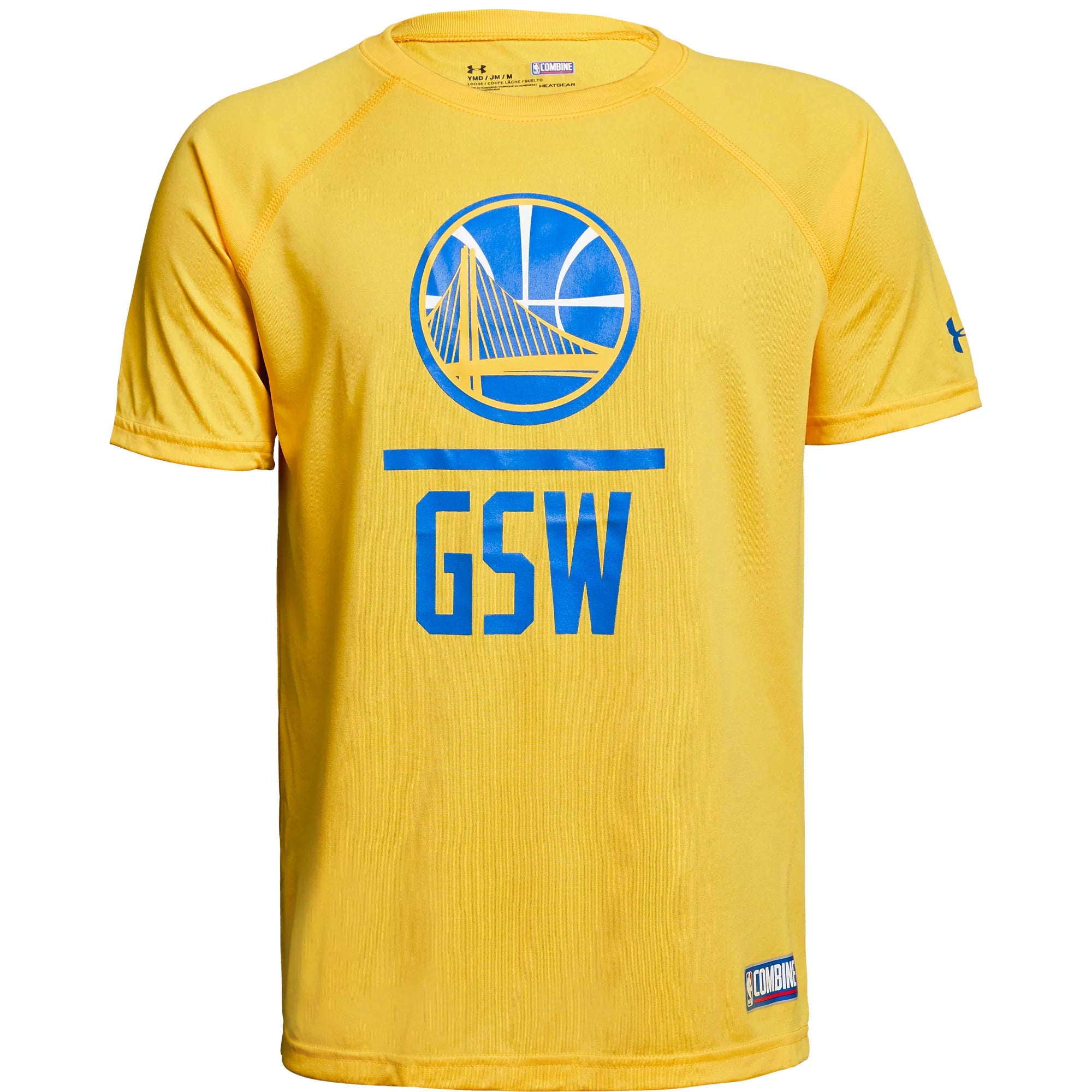[1301992-305] YOUTH UNDER ARMOUR NBA GOLDEN STATE WARRIORS LOCK UP T-SHIRT
