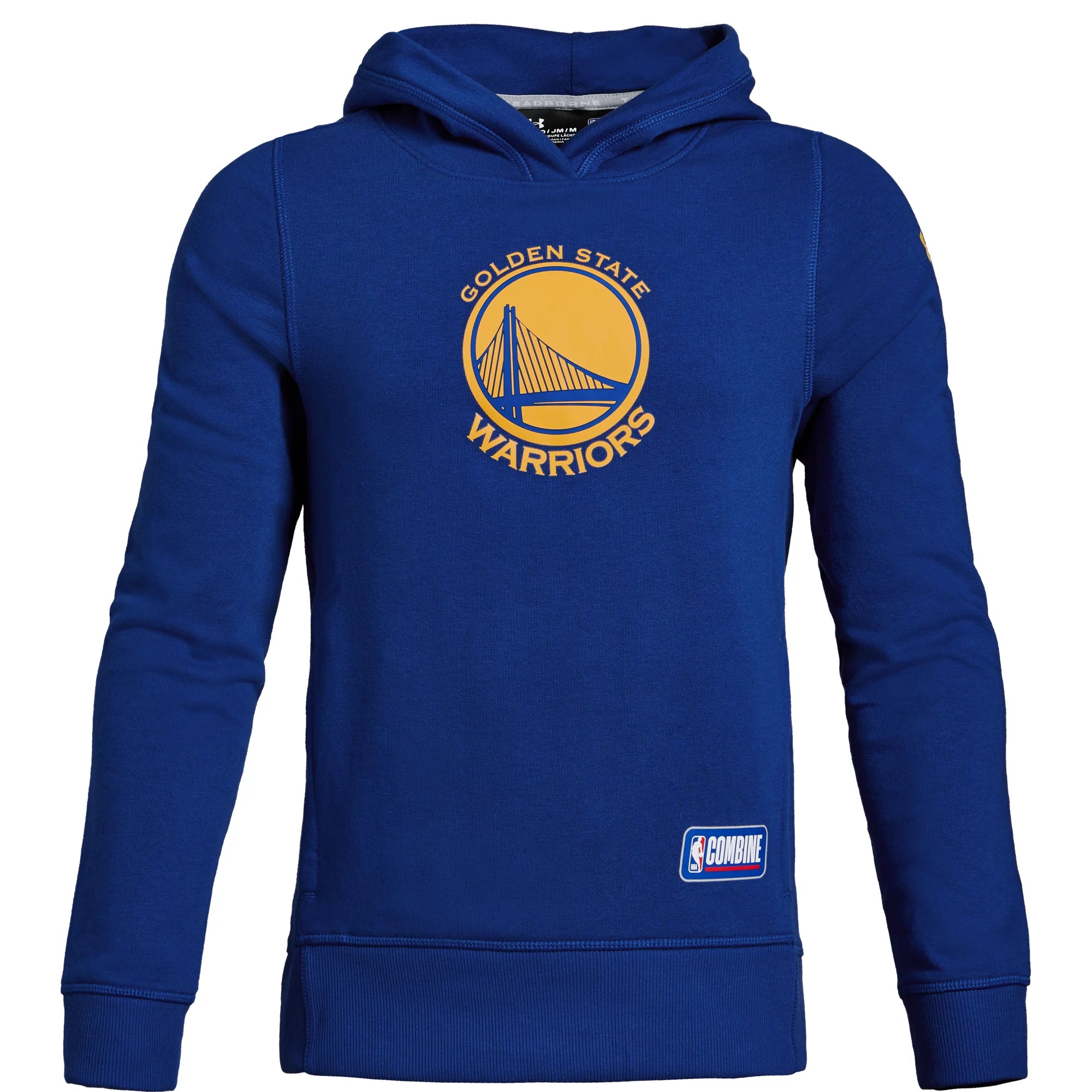 [1318979-402] YOUTH UNDER ARMOUR NBA GOLDEN STATE WARRIOS LOGO HOODIE