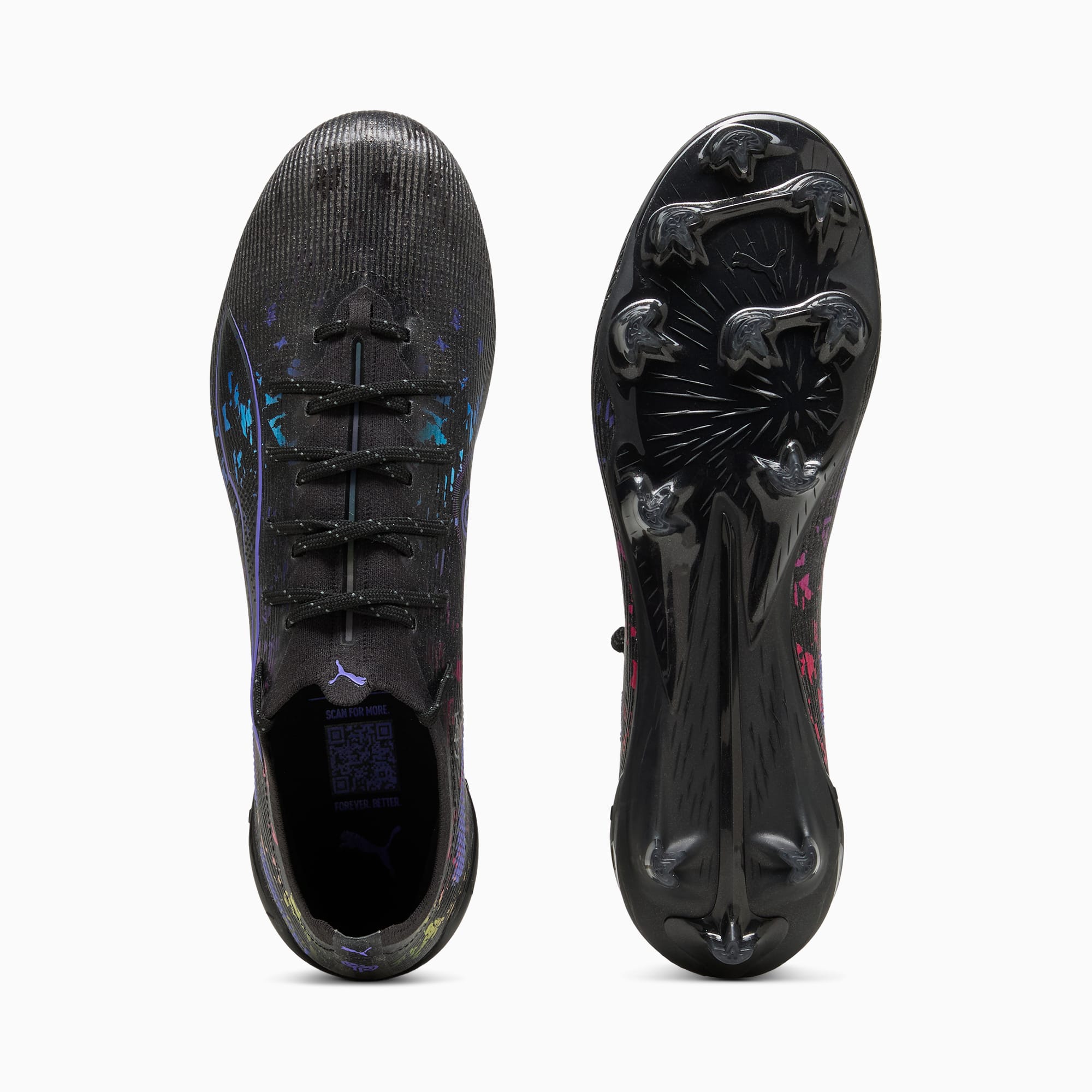 [108632-01] MENS PUMA ULTRA 5 ULTIMATE CP FG 'CHRISTIAN PULISIC STEALTH PACK'