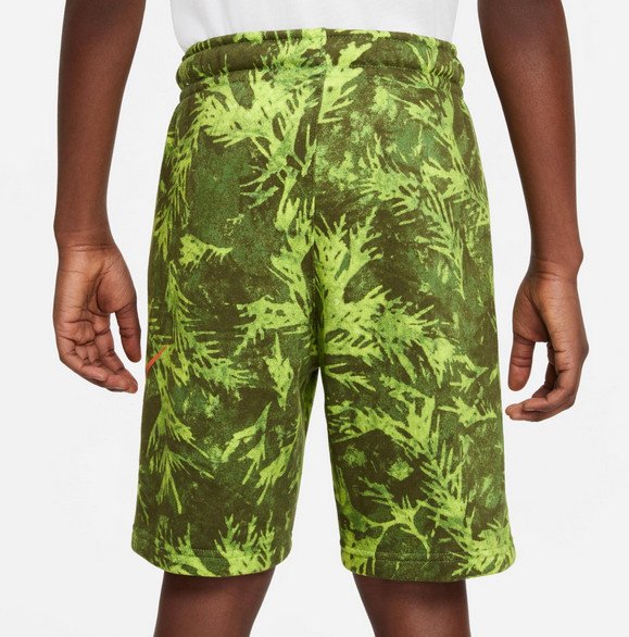 [DO6493-377] YOUTH NIKE SPORTSWEAR WASHED OUTDOOR PRINT LOUNGE SHORTS