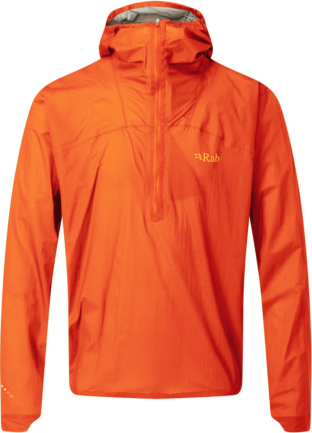 [QWF-81-FCR] MENS RAB PHANTOM PULL-ON 1/2 ZIP WATERPROOF SLIM FIT JACKET