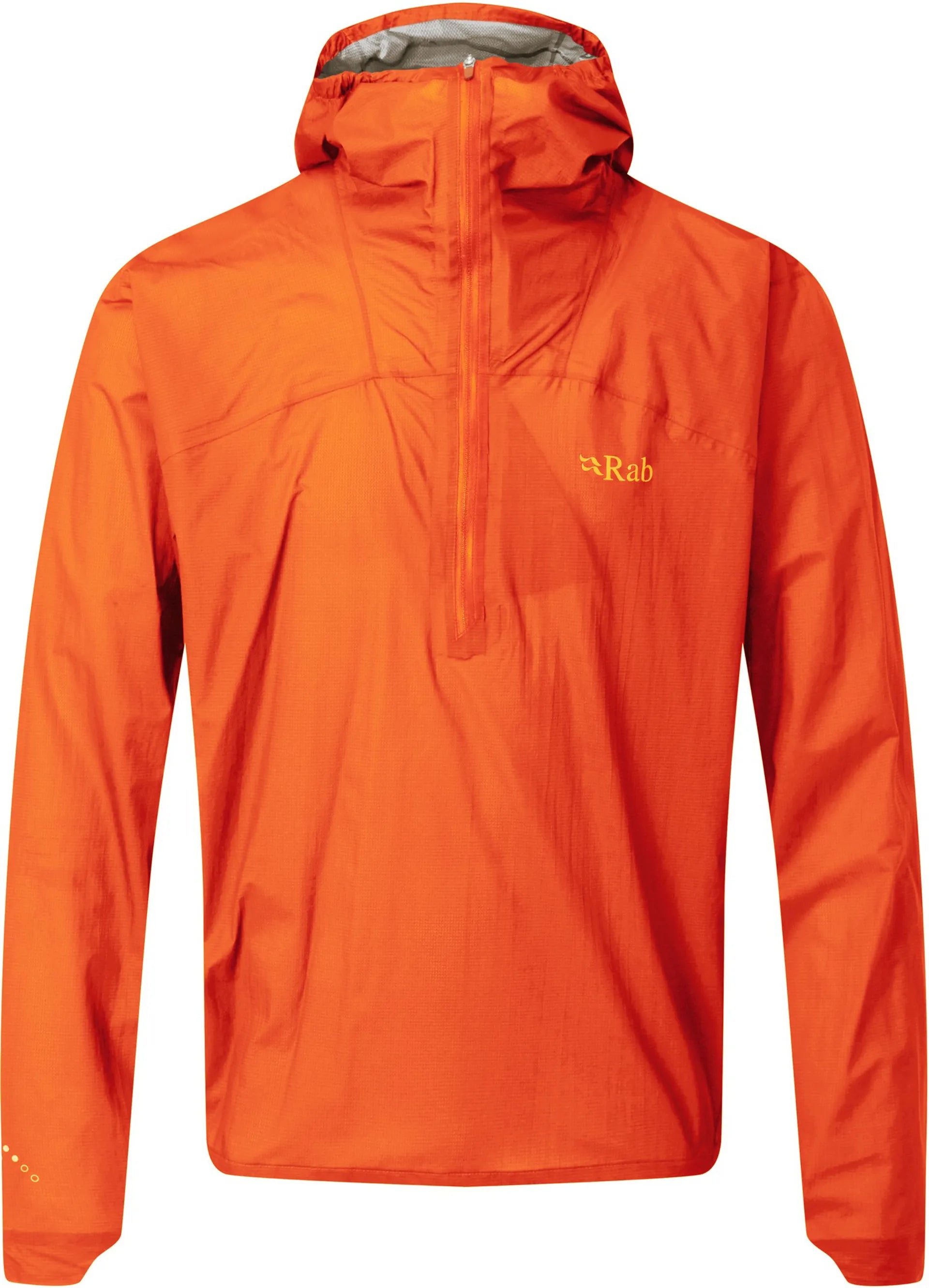 [QWF-81-FCR] MENS RAB PHANTOM PULL-ON 1/2 ZIP WATERPROOF SLIM FIT JACKET