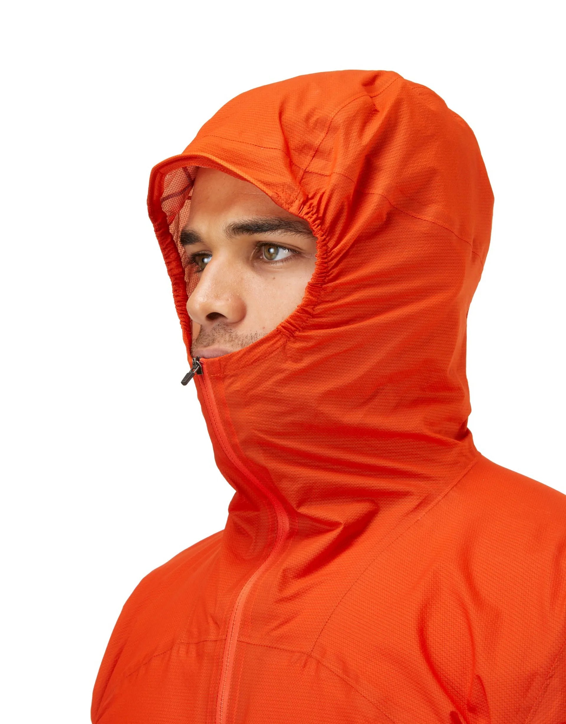 [QWF-81-FCR] MENS RAB PHANTOM PULL-ON 1/2 ZIP WATERPROOF SLIM FIT JACKET