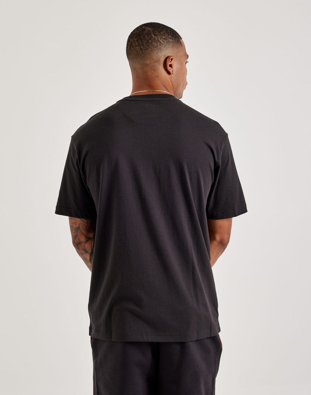[629224-01] MENS PUMA BMW MOTORSPORTS ESSENTIALS LOGO STRIPE TEE