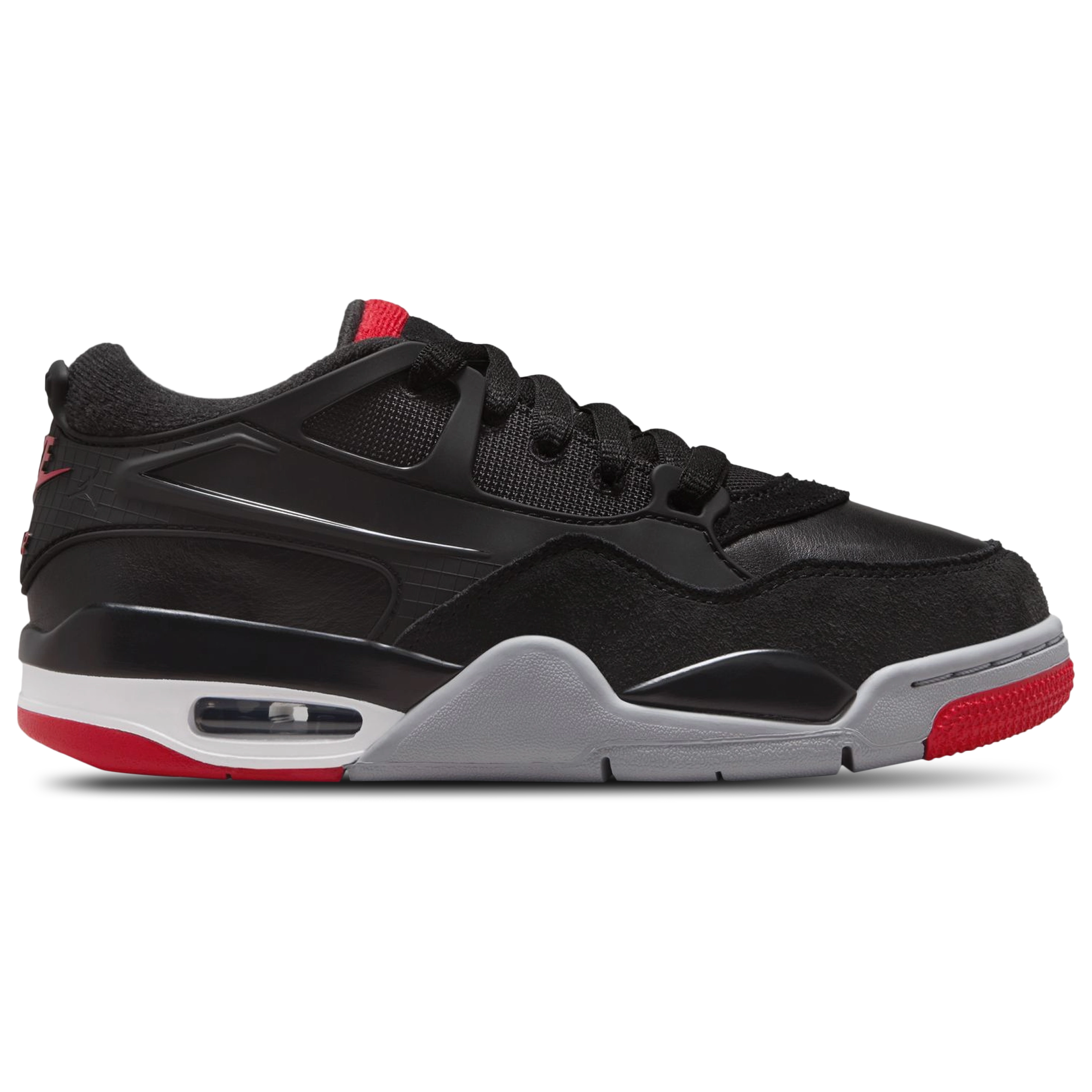[FQ7938-061] GRADE SCHOOL AIR JORDAN RETRO 4 RM 'BLACK CEMENT' (GS)