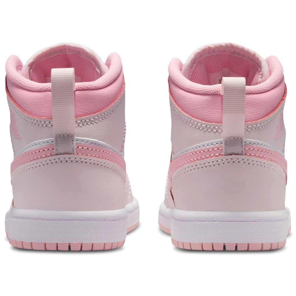 [DQ8424-600] PRESCHOOL AIR JORDAN RETRO 1 MID 'PEARL PINK WHITE' (PS)