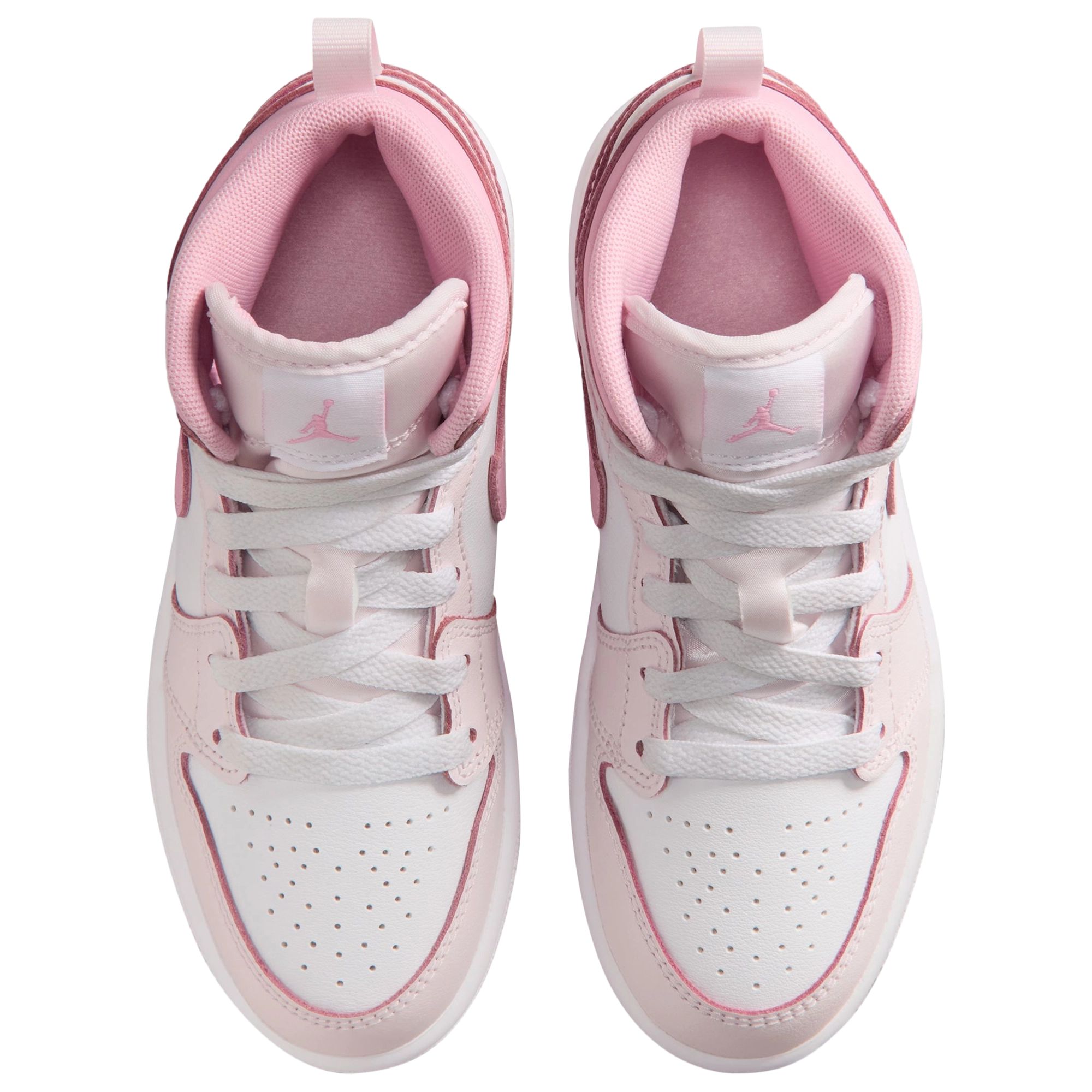 [DQ8424-600] PRESCHOOL AIR JORDAN RETRO 1 MID 'PEARL PINK WHITE' (PS)