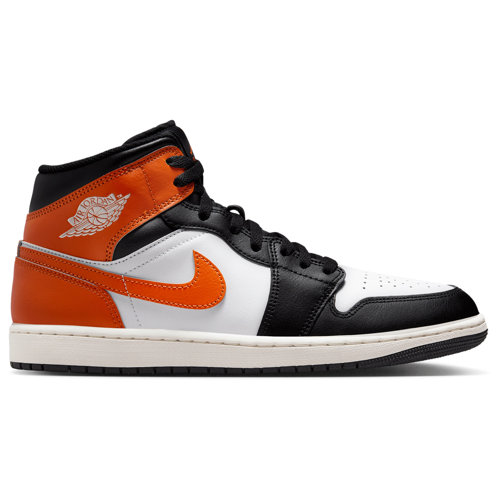 [DQ8426-801] MENS AIR JORDAN RETRO 1 MID 'BLACK TOE STARFISH'
