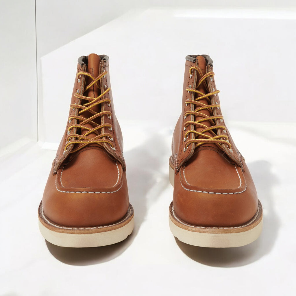 [0875] Mens RED WING CLASSIC MOC - BROWN