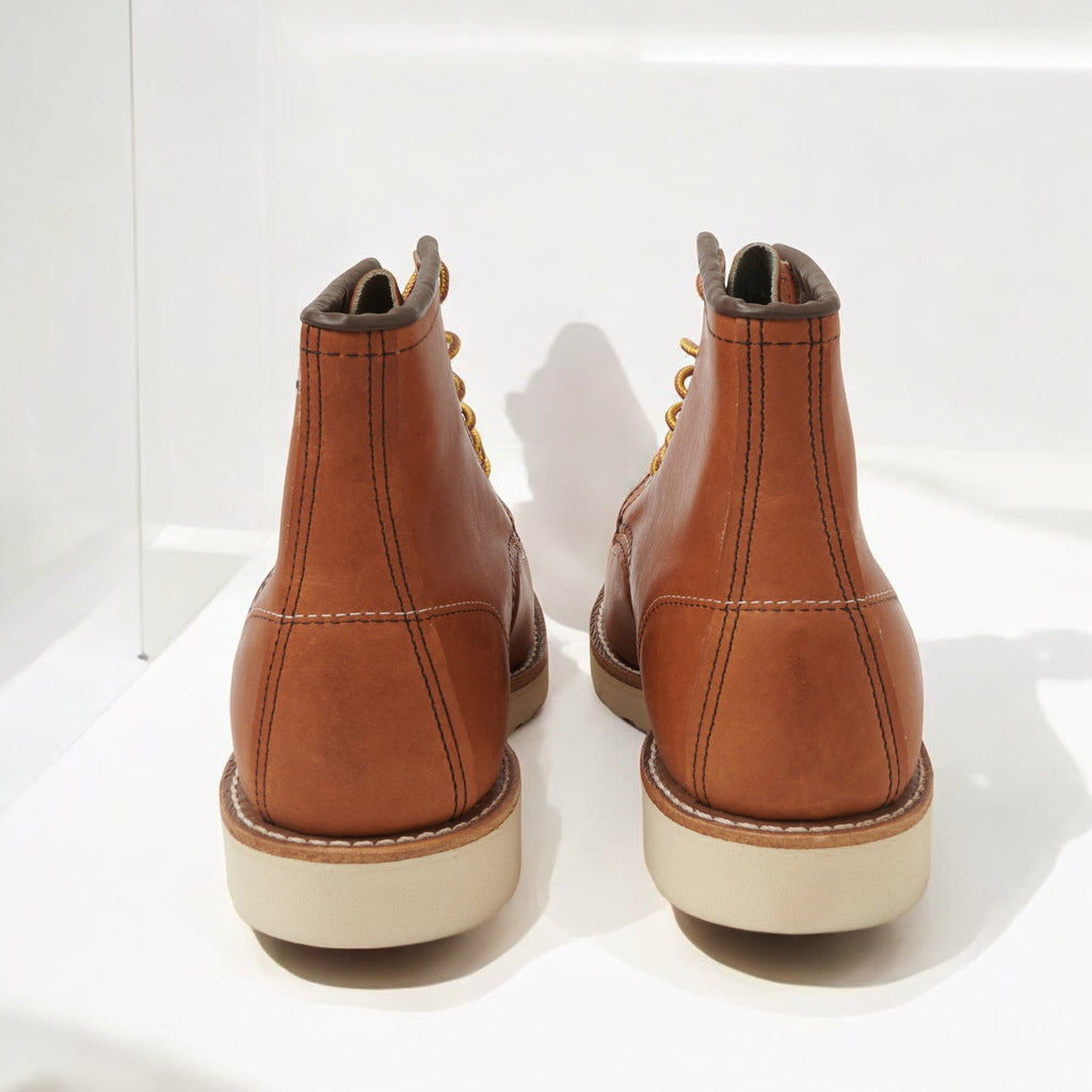 [0875] Mens RED WING CLASSIC MOC - BROWN