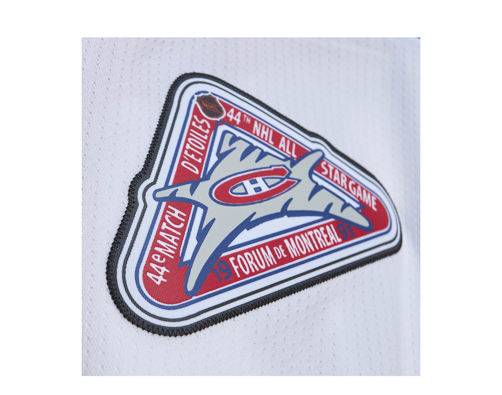 Mens Mitchell & Ness NHL WHITE JERSEY CANADIENS 1992 PATRICK ROY