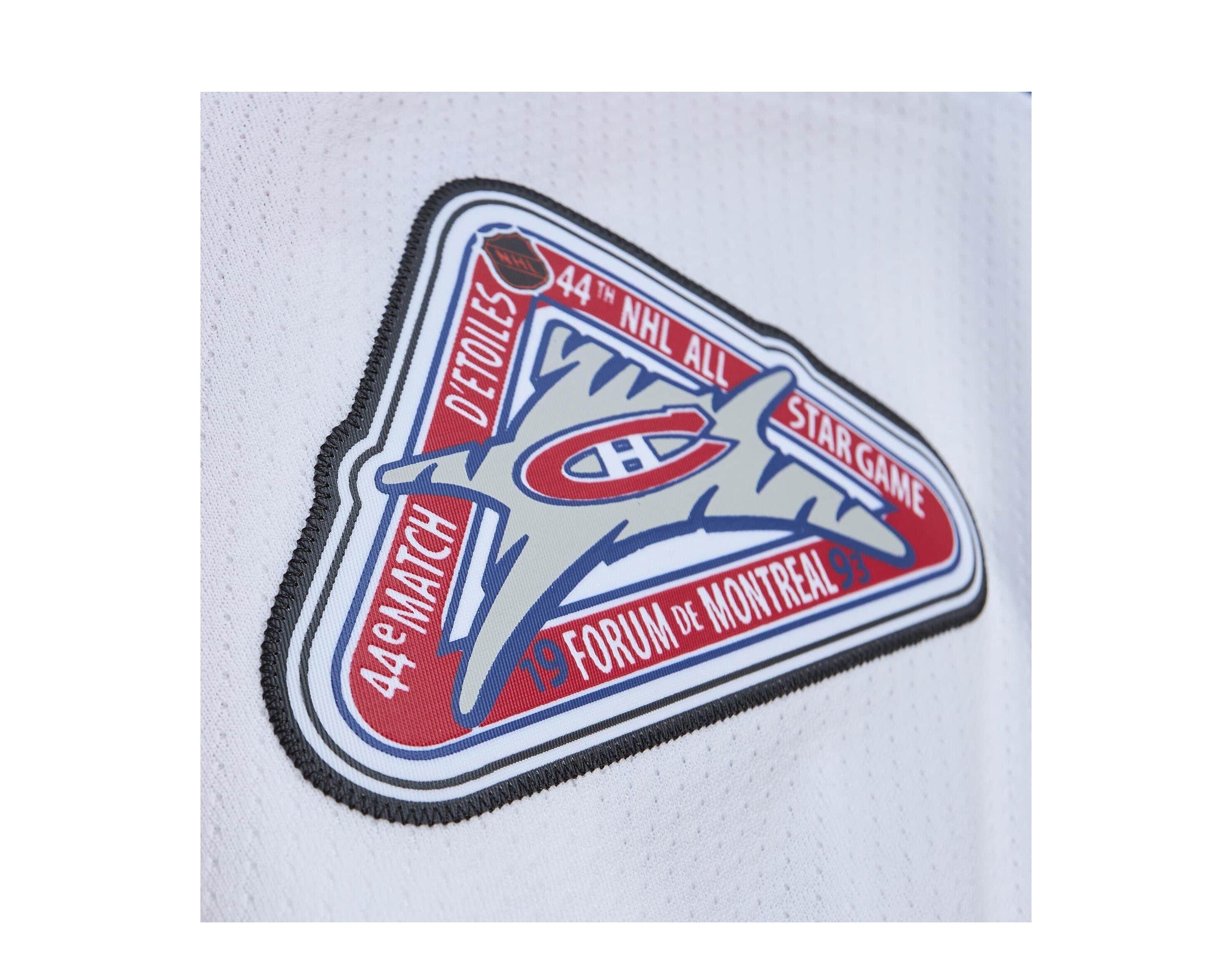 Mens Mitchell & Ness NHL WHITE JERSEY CANADIENS 1992 PATRICK ROY