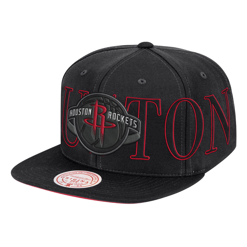 Mens Mitchell & Ness NBA WINNER CIRCLE SNAPBACK ROCKETS
