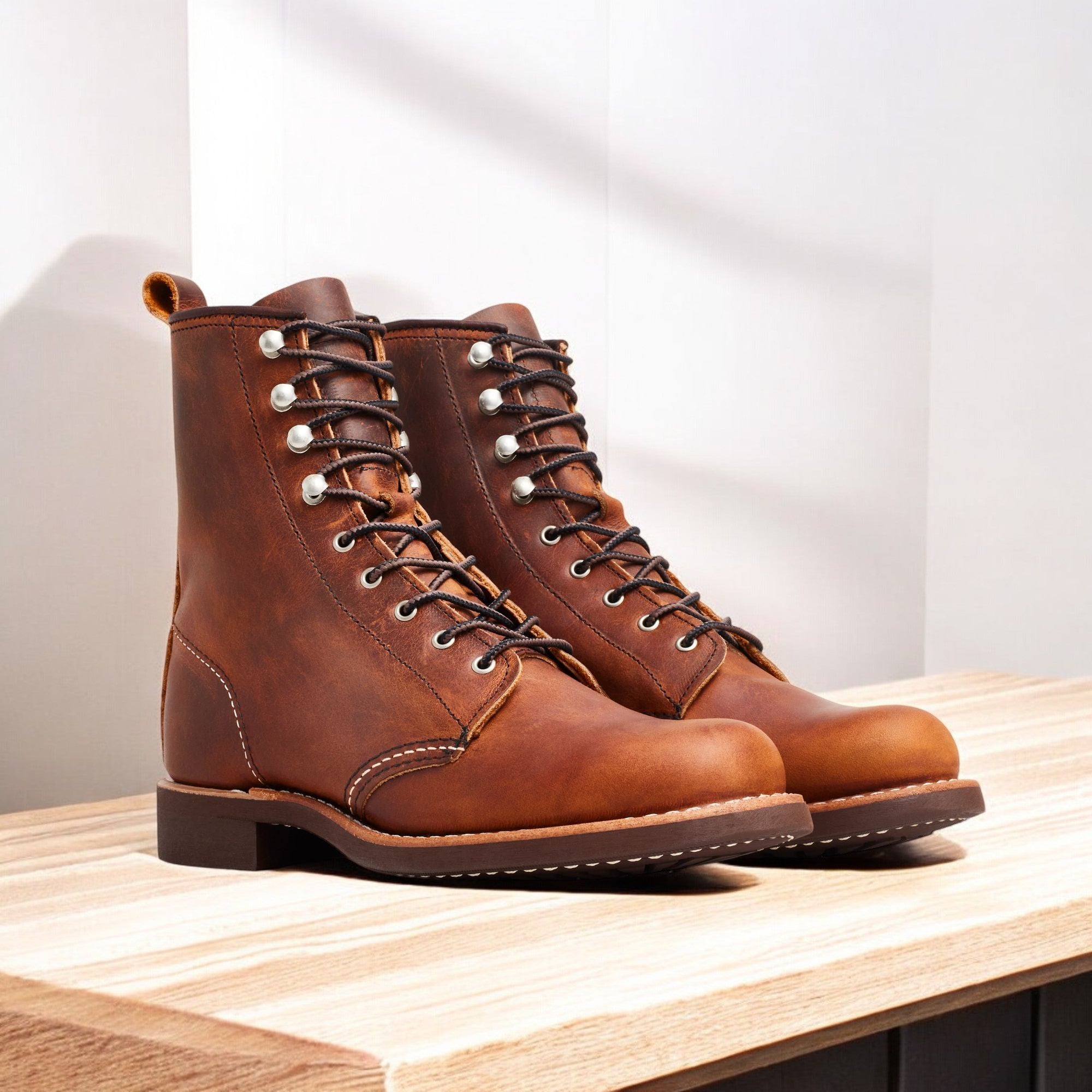 [3362] WOMENS RED WING SILVERSMITH SHORT BOOT (MEDIUM WIDTH)